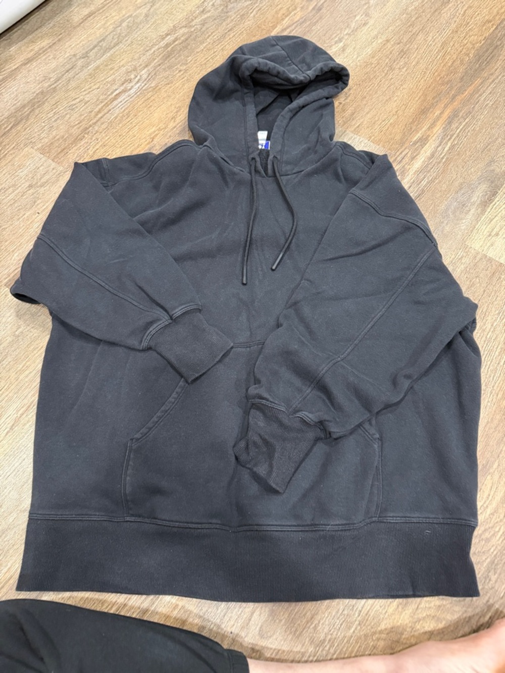 JoyLab Black Hooded Pullover Sweatshirt